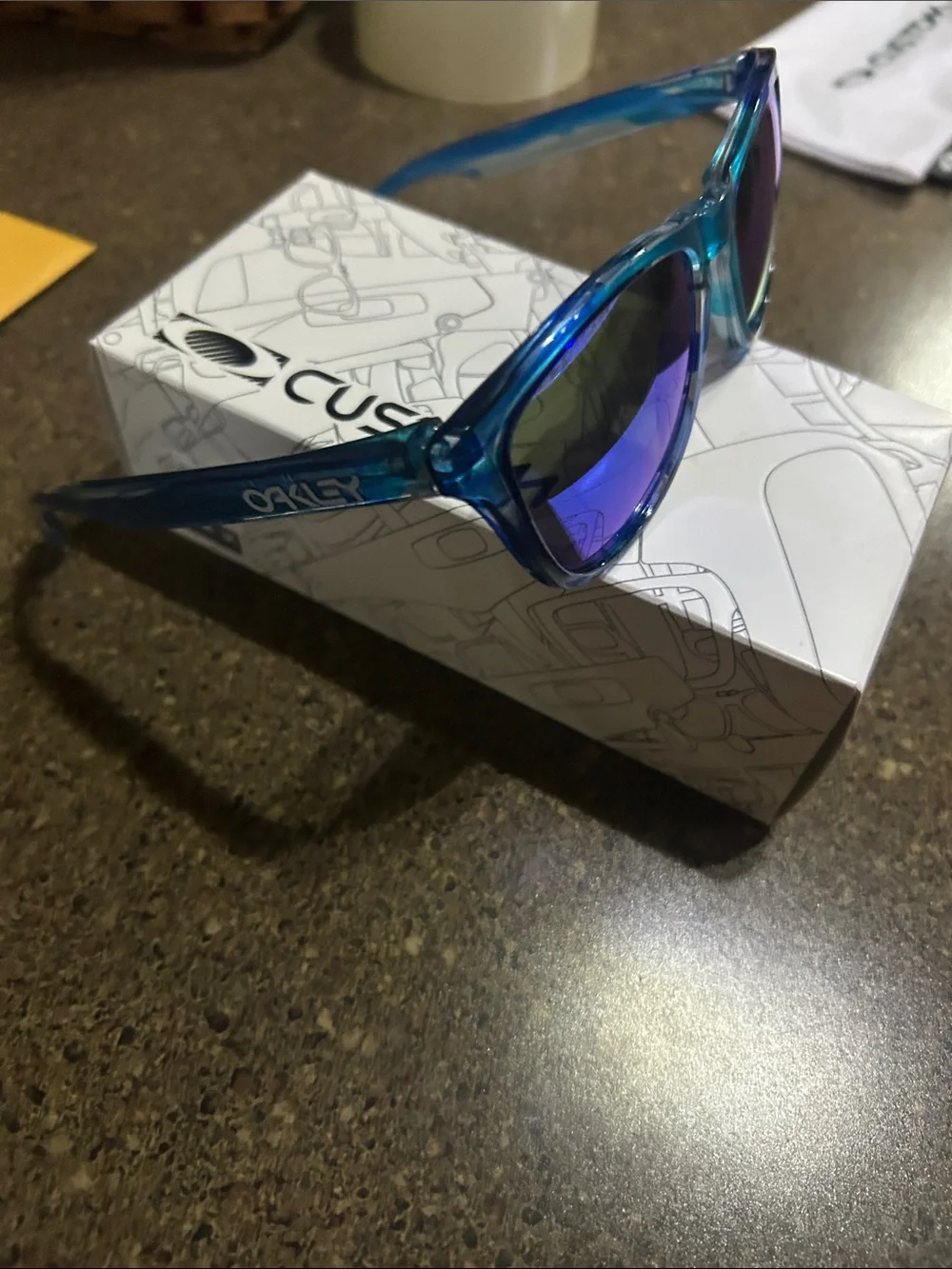 Oakley stylish blue